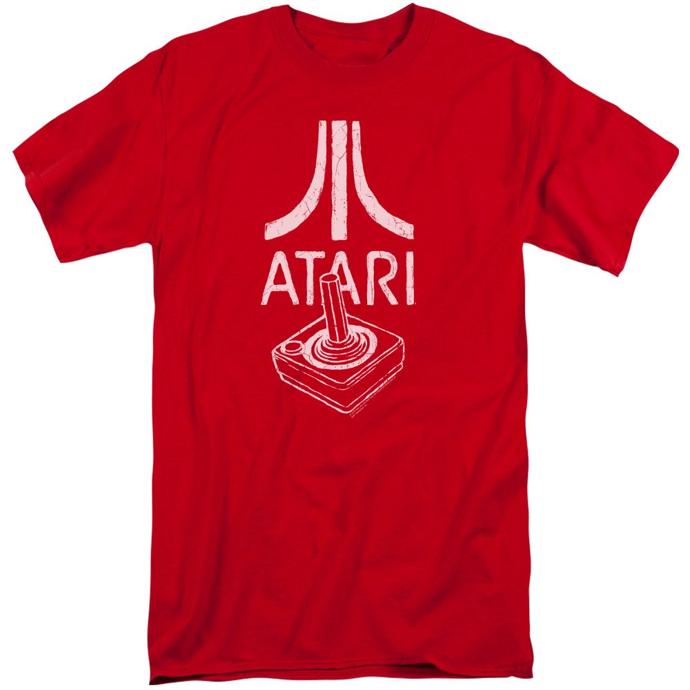 Atari - Mens Joystick Logo Tall T-Shirt.