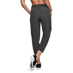 women's ua woven ankle crop