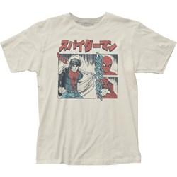Spider-Man - Mens The Manga Fitted Jersey T-Shirt