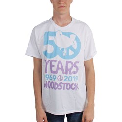 Woodstock - Mens 50 Years T-Shirt