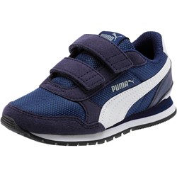 PUMA - Unisex-Baby St Runner V2 Mesh Shoes with Fastener Strap
