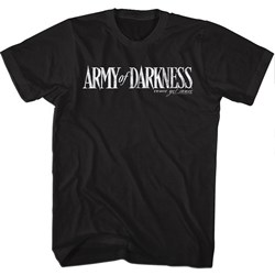 Army Of Darkness - Mens Darkness White Logo T-Shirt