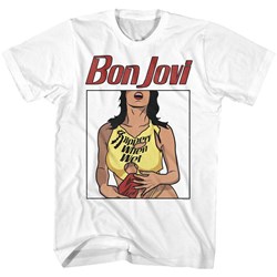 Bon Jovi - Mens Slippery When Wet T-Shirt