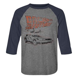 Back To The Future - Mens My Other Ride Baseball Tee