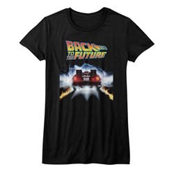 Back To The Future - Girls Tail Lights T-Shirt