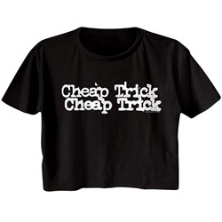 Cheap Trick - Womens Double Logo T-Shirt