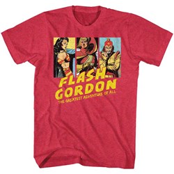 Flash Gordon - Mens Group Shot T-Shirt