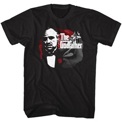 Godfather - Mens Rose & Logo T-Shirt