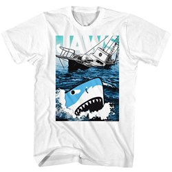 Jaws - Mens Cartoon Sharko T-Shirt