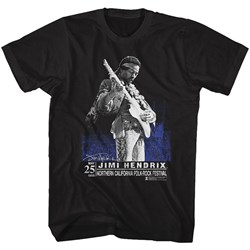 Jimi Hendrix - Mens Northern Cali T-Shirt