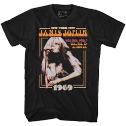 Janis Joplin - Mens New York T-Shirt