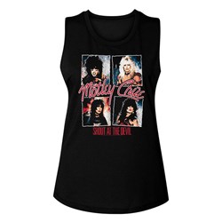 Motley Crue - Womens Shout At The Devil Muscle Tank Top