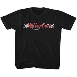 Motley Crue - Unisex-Baby Red & White Logo T-Shirt