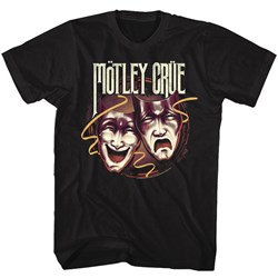 Motley Crue - Mens Drama Masks T-Shirt