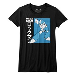 Mega Man - Girls Mega Man Jpn T-Shirt