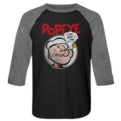 Popeye - Mens Y'Am Baseball Tee