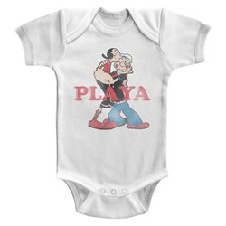 Popeye - Unisex-Baby Playa Onesie