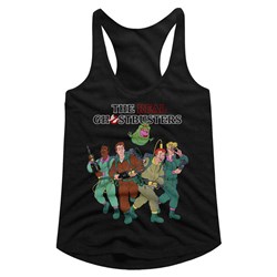 The Real Ghostbusters - Womens The Whole Crew Racerback Top