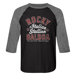 Rocky - Mens The Italian Stallion Baseball Tee