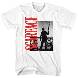 Scarface - Mens Red Logo T-Shirt