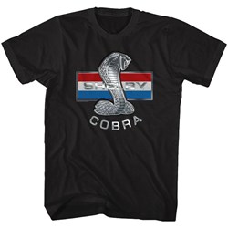 Carroll Shelby - Mens Snake Stripes T-Shirt