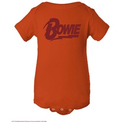 David Bowie - Baby Diamond Dogs Logo Onesie