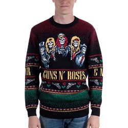 Guns N Roses - Unisex-Adult Gnr Holiday Sweater