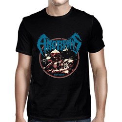 Amorphis - Mens Retro Established Black T-Shirt