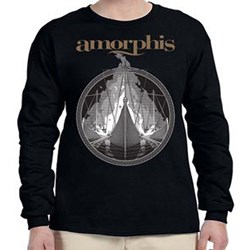Amorphis - Mens Pyres Ship Longsleeve T-shirt