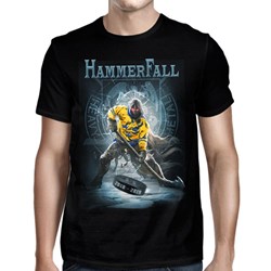 Hammerfall - Mens Hector Hockey Black T-Shirt