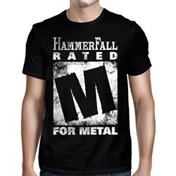 Hammerfall - Mens Rated M T-Shirt
