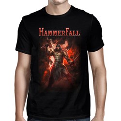 Hammerfall - Mens Win Or Die Black T-Shirt
