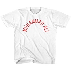 Muhammad Ali - Unisex-Child Arch Text T-Shirt