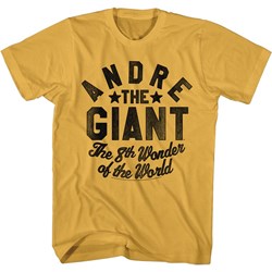 Andre The Giant - Mens 8Th Wonder Of The World T-Shirt