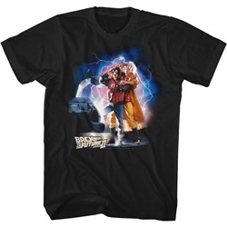 Back To The Future - Mens Mcflydoccarlightning T-Shirt