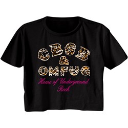 Cbgb - Womens Leopard Logo T-Shirt