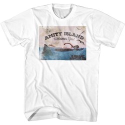 Jaws - Mens Welcome T-Shirt