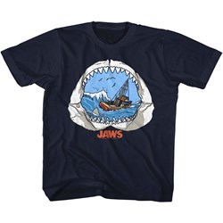 Jaws - Unisex-Child Jaw View T-Shirt