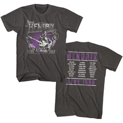 Jimi Hendrix - Mens Live 1969 T-Shirt