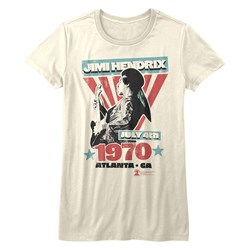 Jimi Hendrix - Womens Atlanta T-Shirt
