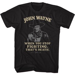 John Wayne - Mens That'S Death T-Shirt