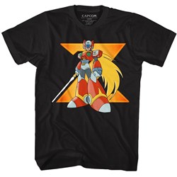 Mega Man - Mens Big Zero T-Shirt