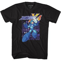 Mega Man - Mens Megaman X4 Digital T-Shirt