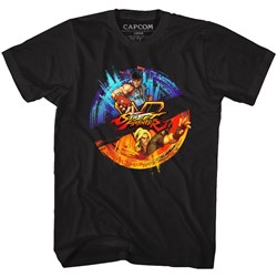 Street Fighter - Mens Two Colors T-Shirt