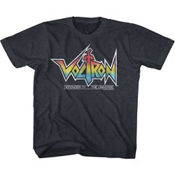 Voltron - Unisex-Child Rainbow Logo T-Shirt