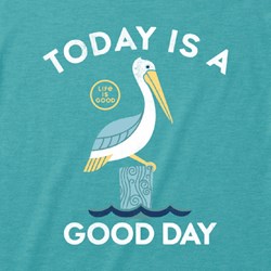 Mens Good Day Pelican Cool T-Shirt