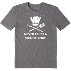 Life Is Good - Mens Skinny Chef Cool T-Shirt