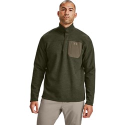 Under Armour - Mens Specialist Henley Grid Long-Sleeve T-Shirt