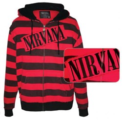 Red nirvana sweatshirt hot sale