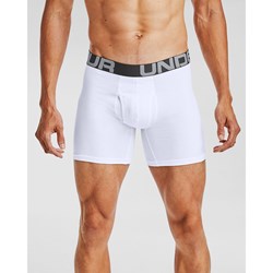 Under Armour - Mens Charged Cotton 6In 3 Pack Underwear Bottoms